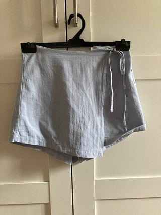 Falda pantalón Shein azul claro Talla S