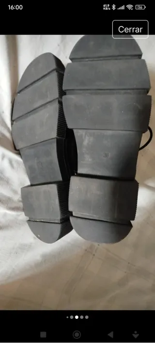 Botines Stradivarius Piel Mujer Talla 39.