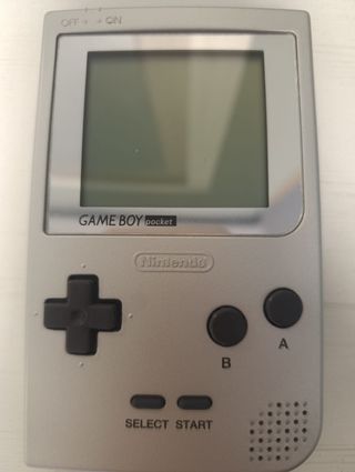 Nintendo Game Boy Pocket Plata