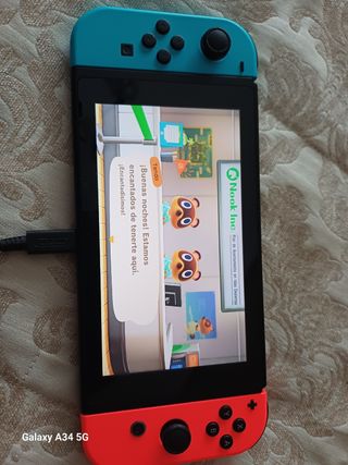 Nintendo Switch Rojo y Azul