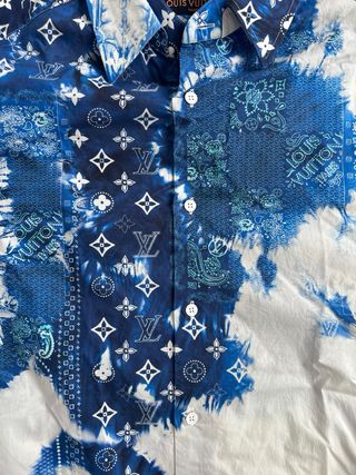 [ORIGINAL]Camisa Louis Vuitton Monogram Bandana