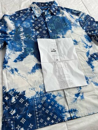 [ORIGINAL]Camisa Louis Vuitton Monogram Bandana