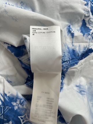 [ORIGINAL]Camisa Louis Vuitton Monogram Bandana