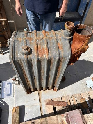 Caldera de Hierro Fundido