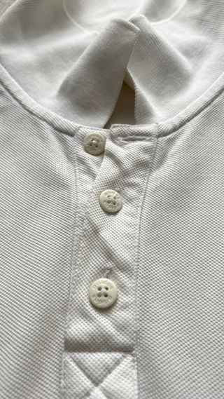 Polo Adidas Blanco Talla L