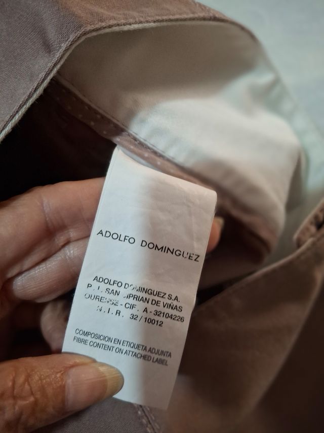 Pantalón Roberto Verino Marrón Talla 36