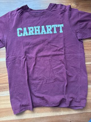 Camiseta Carhartt Burdeos
