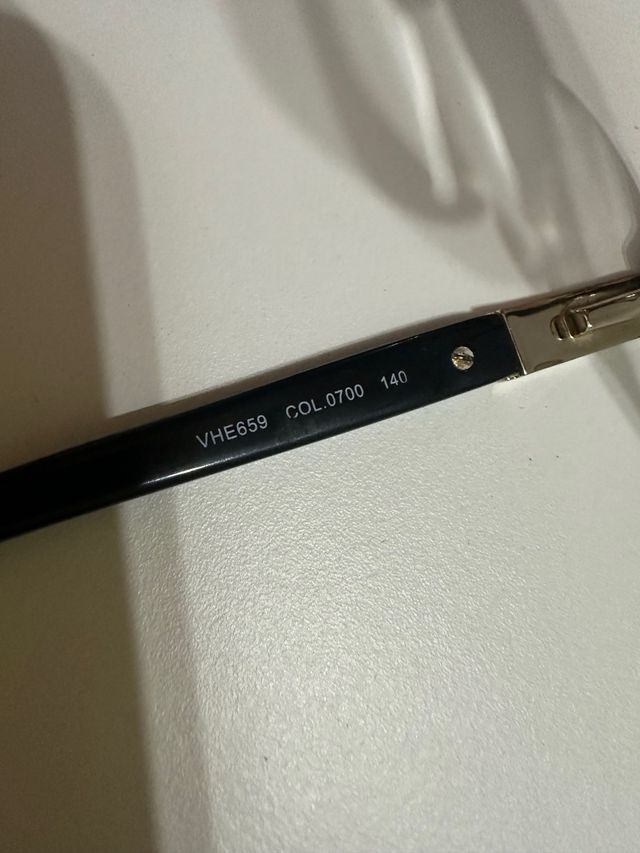 Gafas de vista Carolina Herrera Negras y Doradas