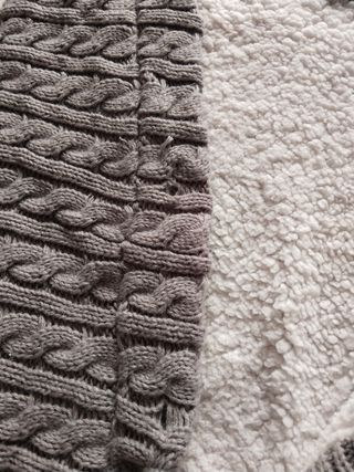 Saco invierno bebé gris