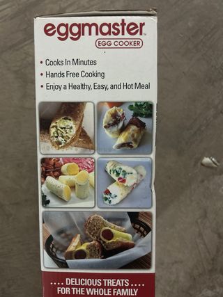 Eggmaster Egg Cooker Tortillas Cilindricas