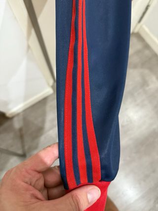 Chaqueta Adidas Vintage Roja y Azul