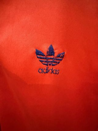Chaqueta Adidas Vintage Roja y Azul