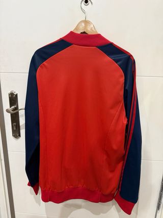 Chaqueta Adidas Vintage Roja y Azul