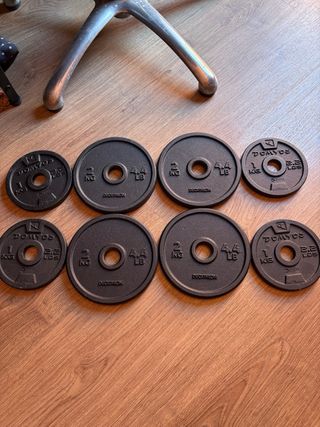 Discos de pesa 2kg/4.4lb Decathlon