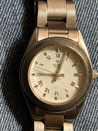 Lote relojes y pendientes plata 1 ley.
mujer 