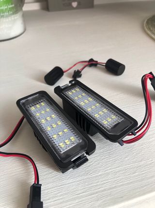 LED Matricula Golf 4