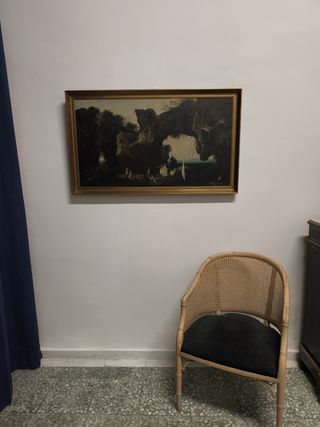 Óleo antiguo copia Vernet