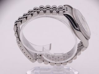 ROLEX Datejust 16220 Silver 36mm CAJA & PAPELES