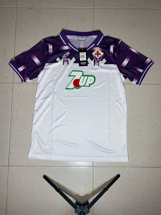 Camiseta Fiorentina Retro Lotto Talla M
