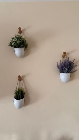 Set di 3 fioriere decorative da appendere