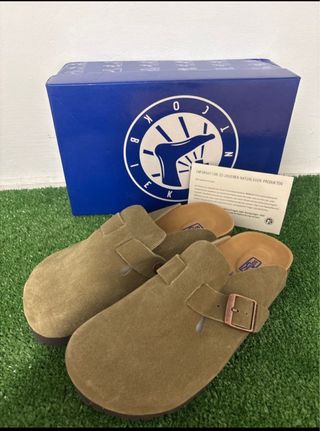 Zuecos Birkenstock Verde Oliva