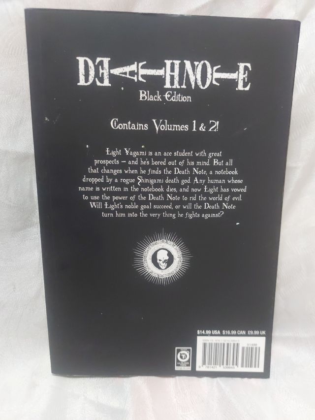 DEATH NOTE BLACK EDITION 01 (CAMBIO PVP)