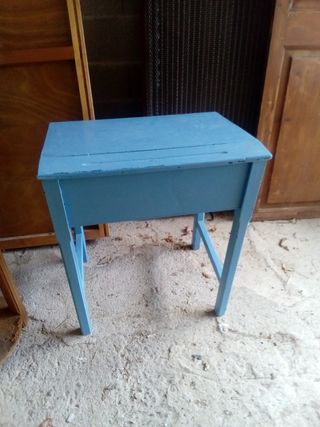 Pupitre azul