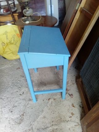 Pupitre azul