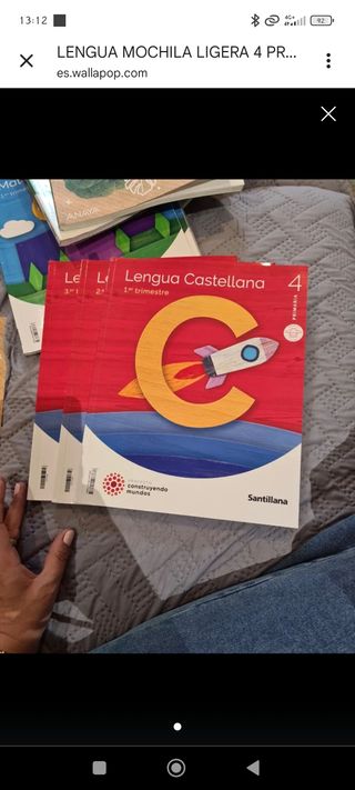 libros de texto 4 primaria lengua castellana