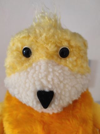 Pupazzo giallo Levi's Flat Eric peluche originale 