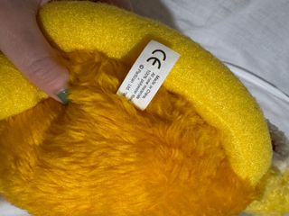 Pupazzo giallo Levi's Flat Eric peluche originale 