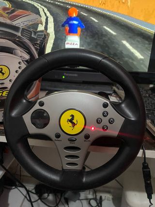 Volante Ferrari Challenge Racing Wheel PS1/PS2