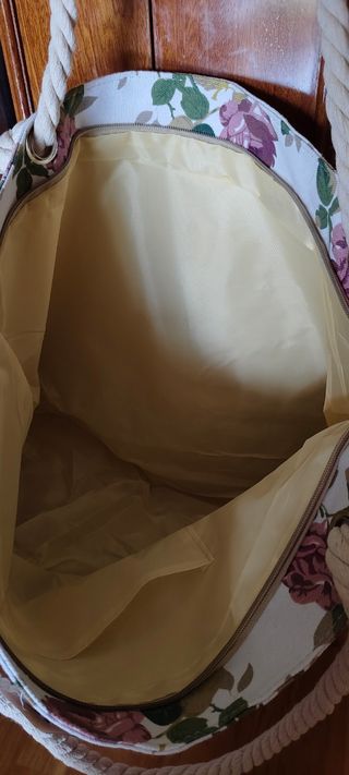 Bolso de playa floral sin estrenar