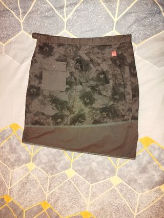 Saia curta estampada