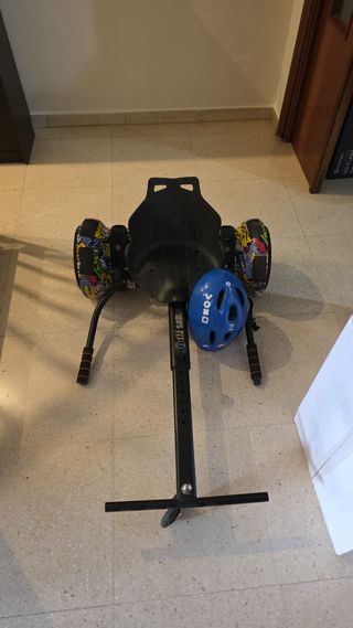 Hoverboard con diseño de cómic