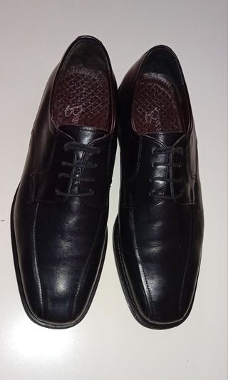 Zapatos de vestir de piel negros n 44