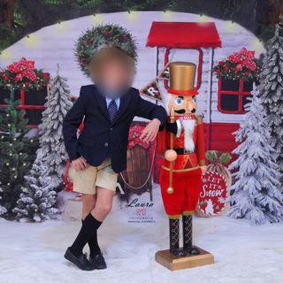 Cascanueces Grande Soldado Rojo