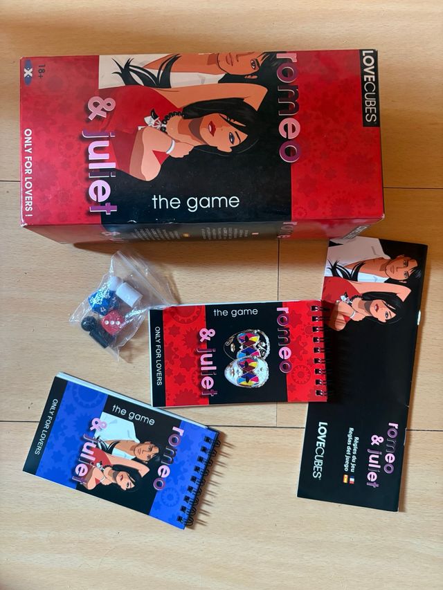 Juego de mesa Romeo y Julieta.