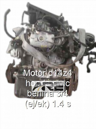Motor d14z4 honda civic berlina 3/4 (ej/ek