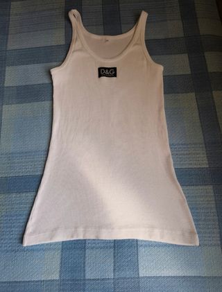 Canotta D&G Dolce & Gabbana bianca