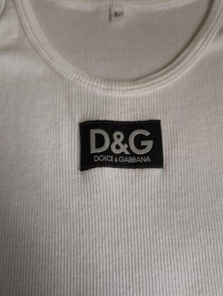 Canotta D&G Dolce & Gabbana bianca
