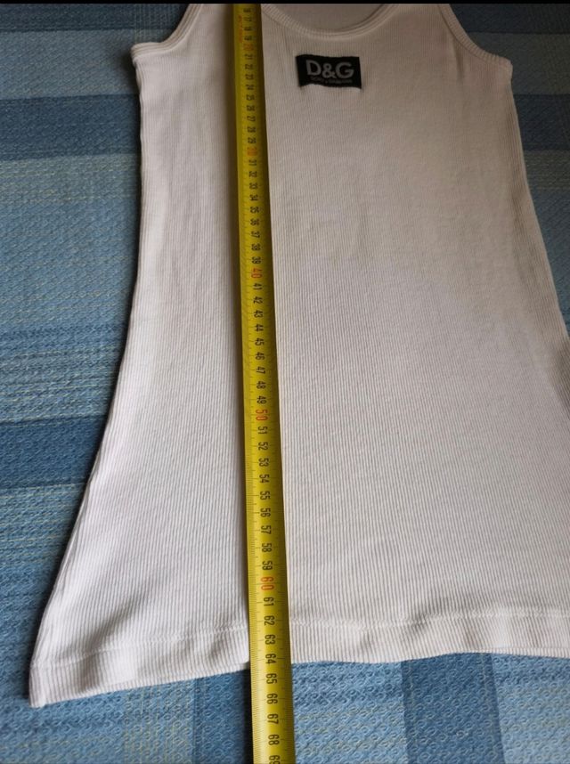 Canotta D&G Dolce & Gabbana bianca