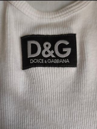 Canotta D&G Dolce & Gabbana bianca