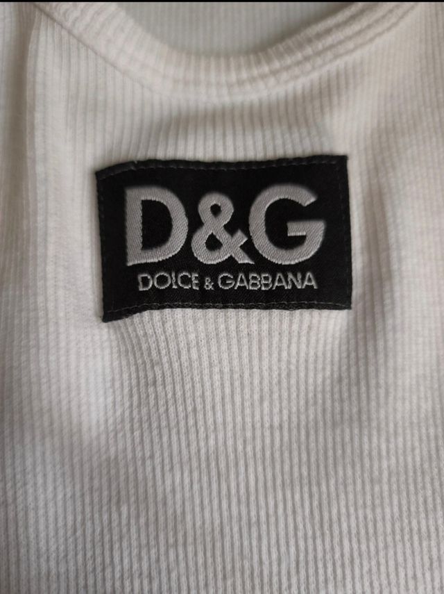 Canotta D&G Dolce & Gabbana bianca