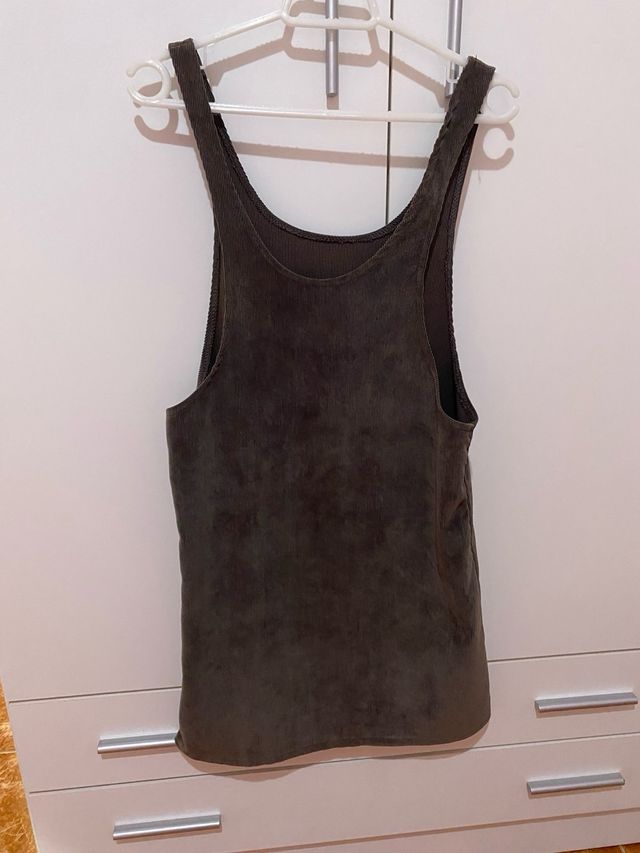 Petito Vestido Peto caquis