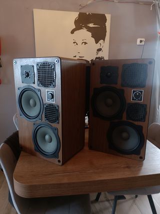 Pareja Altavoces Vintage Videoton DC 4001 A