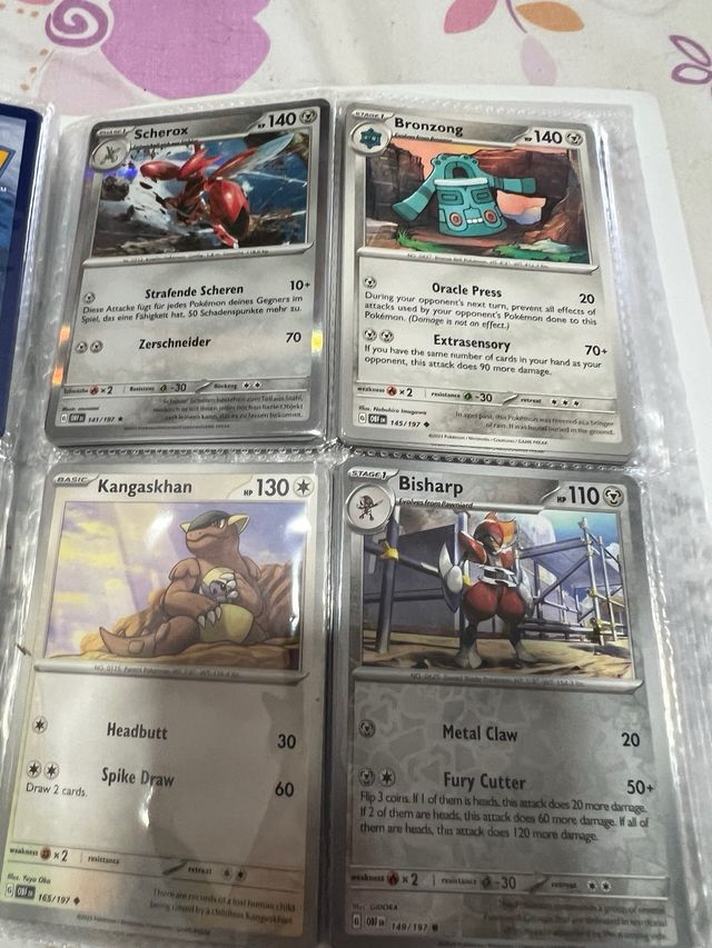 Cartas Pokémon Obsidian Flames