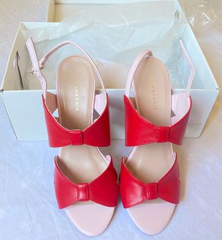 Sandalias Cosmoparis Moncoeur Rojo-Rosa Talla 36
