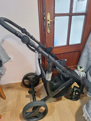 Carrito Bebé I-Beloved Kikkaboo Gris