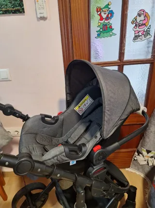 Carrito Bebé I-Beloved Kikkaboo Gris